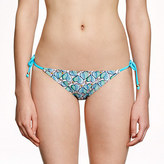 Thumbnail for your product : J.Crew Leaf-print string bottom