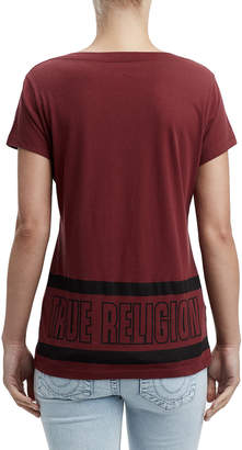 True Religion STRIPE BIG BUDDHA TEE
