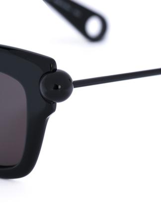 Christopher Kane square shaped sunglasses
