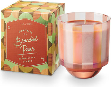 Illume Memory Lane Brandied Pear Boxed Glass Candle