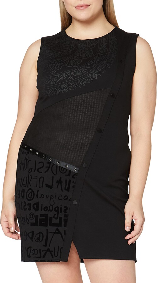 Desigual Women's Vest_New HYORK Casual Dress - ShopStyle