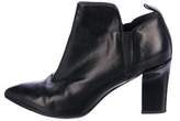 Thumbnail for your product : Reed Krakoff Leather Pointed-Toe Ankle Boots