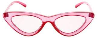 Le Specs The Last Lolita Cat-Eye Sunglasses w/ Tags