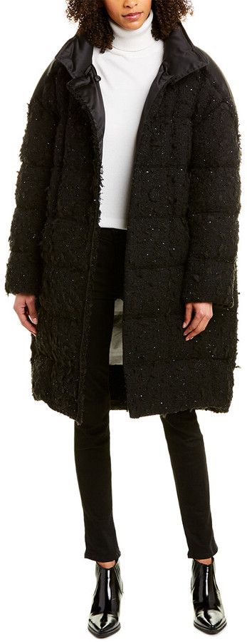 Moncler 1952 + Valextra Wool-Blend Down Coat - ShopStyle Jackets
