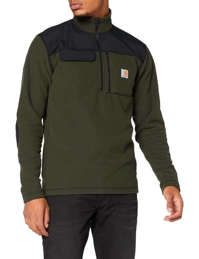 carhartt half zip rain defender