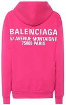 Balenciaga Cotton-blend hoodie 
