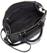 Thumbnail for your product : Milly Isabella Pebbled-Leather Small Satchel