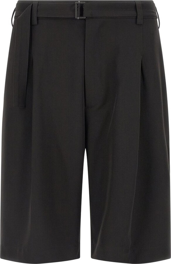 Cellar Door Viper Belted Bermuda Shorts