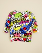 Thumbnail for your product : Flowers by Zoe Girls' Love Comic Art Sweatshirt - Sizes 4-6X