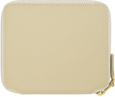Thumbnail for your product : COMME des GARÇONS WALLETS Off-White Classic Leather Zip Wallet