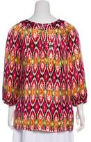 Thumbnail for your product : Tory Burch Printed Long Sleeve Tunic