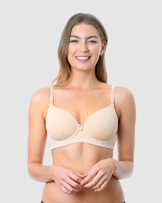 HOTMilk Women's Neutrals Contour Plunge Bras - Forever Yours Nursing Bra - Size One Size, 10E at The Iconic