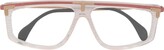 Thumbnail for your product : Cazal 190 295 Rectangular Glasses