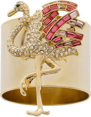 Joanna Buchanan Flamingo Napkin Ring - Set of 2 - Pink