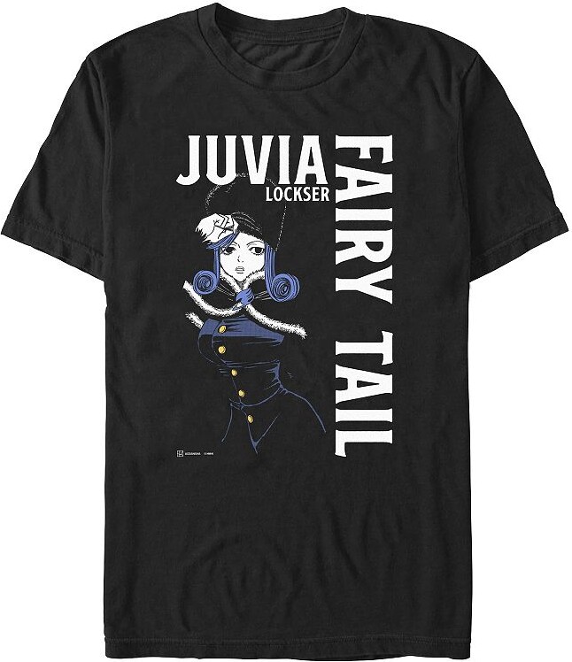 Licensed Character Men's Fairy Tail Juvia Lockser Poster Graphic Tee