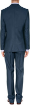 Thumbnail for your product : HUGO Navy Virgin Wool-Silk Amaro/Heise Pants Gr. 48