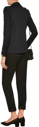Tart Collections Paneled Jacquard And Stretch-Jersey Blazer