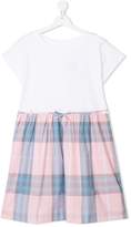 Thumbnail for your product : Burberry Kids check detail dress