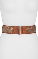Thumbnail for your product : Betsey Johnson Beaded Stretch Belt