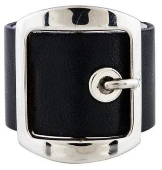 Givenchy Leather Buckle Ring