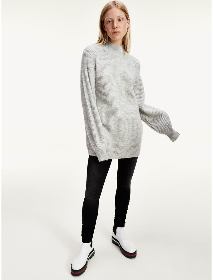 Tommy Hilfiger Oversized Turtleneck Sweater - ShopStyle