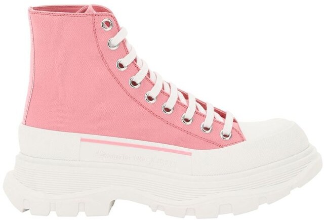 Alexander McQueen Pink Women's Boots | Shop the world's largest 