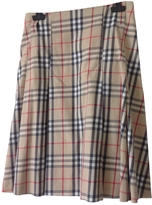 Thumbnail for your product : Burberry Multicolour Cotton Skirt