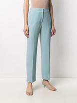 Thumbnail for your product : Emporio Armani High-Rise Straight Leg Trousers