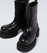 Thumbnail for your product : Rick Owens Bogun platform leather boots