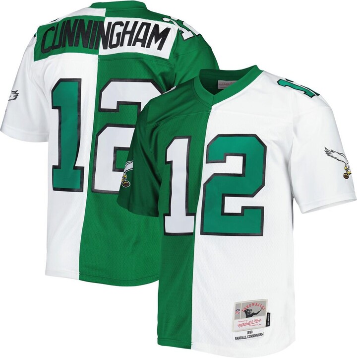 Randall Cunningham Philadelphia Eagles Mitchell & Ness Tie-Dye Retired  Player Name & Number T-Shirt