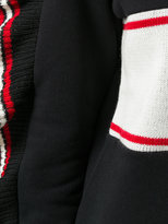 Thumbnail for your product : MSGM frill trim logo sweater