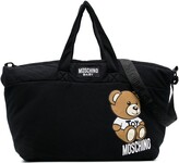 Thumbnail for your product : MOSCHINO BAMBINO Teddy Bear-print changing bag