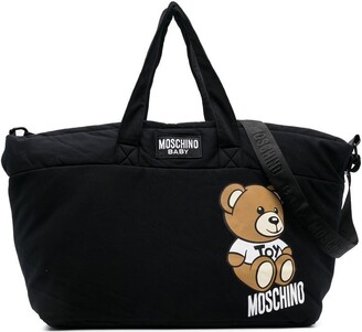 MOSCHINO BAMBINO Teddy Bear-print changing bag