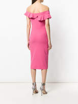 Thumbnail for your product : Le Petite Robe Di Chiara Boni ruffle trim off-the-shoulder dress