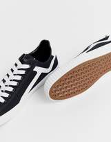 Thumbnail for your product : Selected canvas trainers