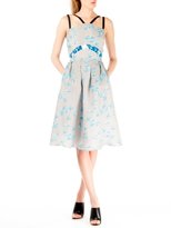 Thumbnail for your product : Jet Set Tanya Taylor Emily Gingham Floral Organza Dress