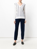 Thumbnail for your product : Cashmere In Love Sanem striped jumper