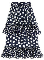 Thumbnail for your product : J.Crew Juan Carlos Obando® for Magdelena skirt in polka dot