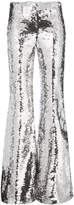 Thumbnail for your product : Dondup sequined flared trousers
