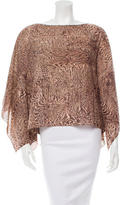 Thumbnail for your product : Alice + Olivia Silk Printed Top