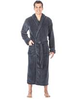 Thumbnail for your product : Noble Mount Men's Premium Coral Fleece Long Hooded Plush Spa/Bath Robe - L/XL