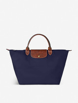 Thumbnail for your product : Longchamp Le Pliage medium handbag in navy, Women's, Size: Medium, Navy