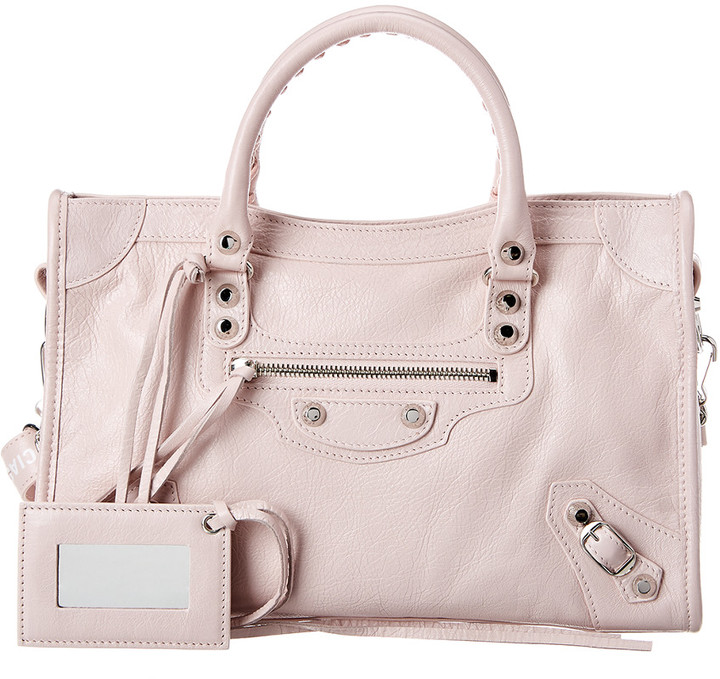 balenciaga classic city small leather shoulder bag