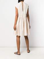 Thumbnail for your product : Jil Sander Navy tie waist flared dress