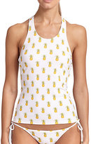 Thumbnail for your product : Tory Burch Pineapple-Print Tankini Top
