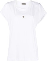 star-detail stretch-cotton T-shirt 