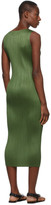 Thumbnail for your product : Pleats Please Issey Miyake Khaki New Colorful Basics 2 Tank Dress