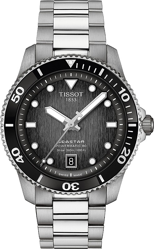 Tissot Seastar 1000 Powermatic 80 Watch, 40mm