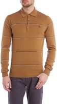 Thumbnail for your product : Peter Werth Men's 1975 merino hooped knitted polo shirt