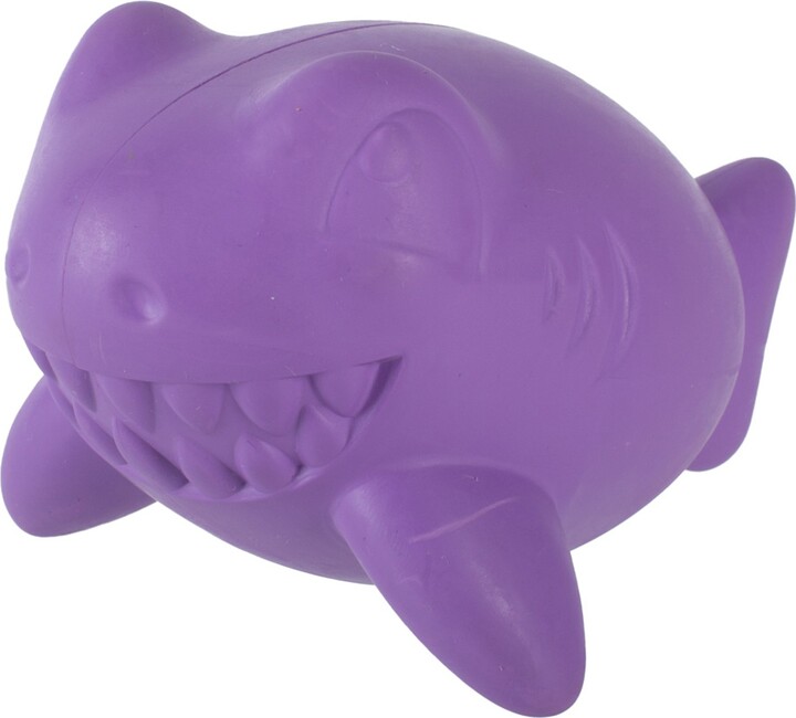 Fringe Studio Catch Ya Later Rubber Dog Toy, Purple